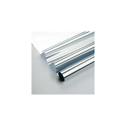 Sonnenschutzfensterfolie 60cm x 2m transp / silber