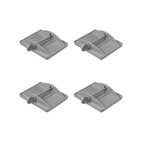 St�tzplatten XL Set von 4 St�ck Wohnwagen St�tzen