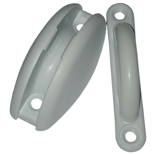 T�rfeststeller PLOPP zweiteilig wei� T�rhalter f�r Wohnwagen Wohnmobil