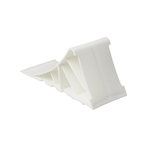 Unterlegkeil Bremskeil Halter f�r PKW Anh�nger o Wohnmobil inkl. Halter wei�