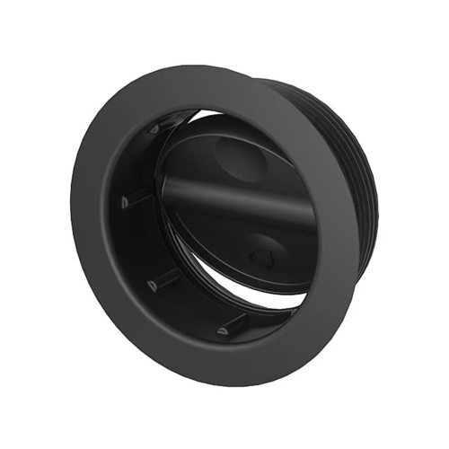Whale-Luftkanal, verstellbares L�ftungsgitter, 65 mm, schwarz