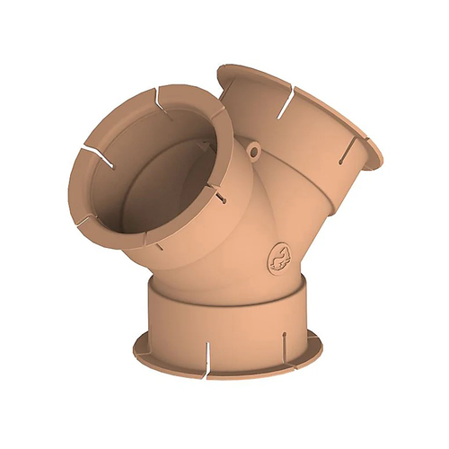 Whale-Luftkanal-Y-St�ck 65 mm beige