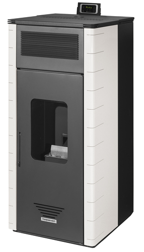 Pelletofen Wassergef�hrter 20kW Kamin Pellet Ofen Kaminofen Heizung A+