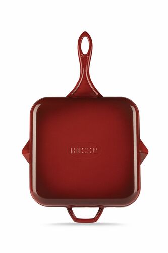 Gusseisen Pfanne Bratpfanne Induktion Servierpfanne 28x28 