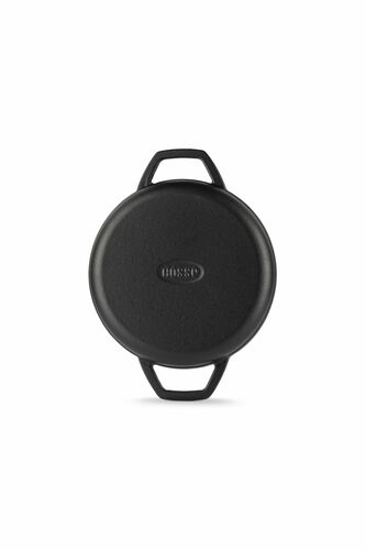 Servierpfanne aus Gusseisen mit 2 Seitengriffen Induktion 19cm 