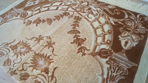 Gebetsteppich Gebetsmatte Muslim Seccade Namaz Gebet weich Kets Kadifeteks 