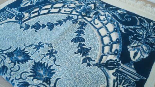 Gebetsteppich Gebetsmatte Muslim Seccade Namaz Gebet weich Kets Kadifeteks 