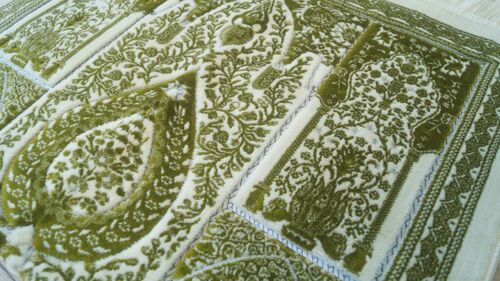 Gebetsteppich Gebetsmatte Muslim Seccade Namaz Gebet weich Kets Kadifeteks 