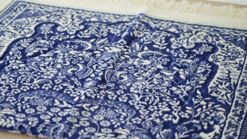 Gebetsteppich Gebetsmatte Muslim Seccade Namaz Gebet weich Kets Kadifeteks 