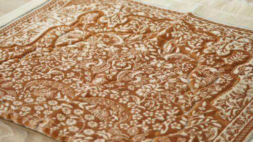 Gebetsteppich Gebetsmatte Muslim Seccade Namaz Gebet weich Kets Kadifeteks 