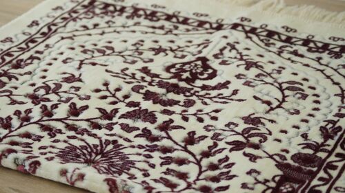 Gebetsteppich Gebetsmatte Muslim Seccade Namaz Gebet weich Kets Kadifeteks 