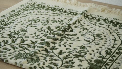 Gebetsteppich Gebetsmatte Muslim Seccade Namaz Gebet weich Kets Kadifeteks 