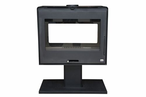 2Scheiben Design-Kaminofen Kamin Ofen Kaminofen EcoDesign 10kW EEK A+