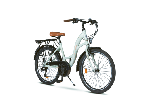 28 Zoll Alu City Bike M�dchen Fahrrad Aluminium Shimano 21Gang RH 51cm