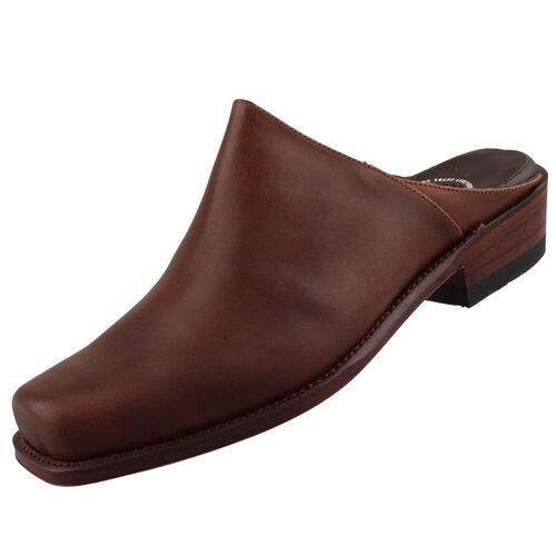 Sendra Herren Biker Clogs 4977 Braun