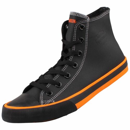 Harley-Davidson Herren High Top Sneaker Schwarz