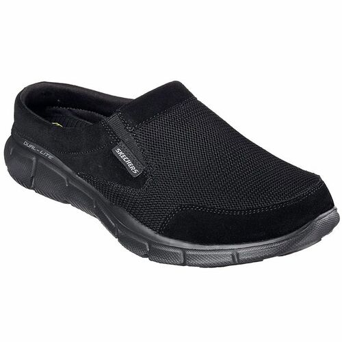 Skechers Herren Pantoletten Equalizer Coast to Coast Schwarz