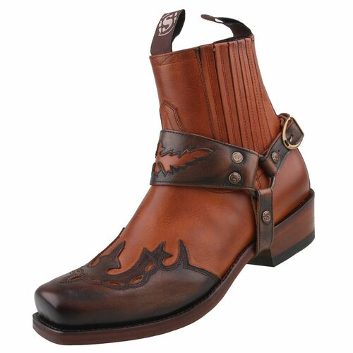 Sendra Cowboy Stiefelette 7811 Braun