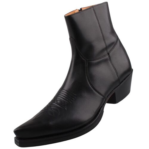 Sendra Herren Stiefeletten 7826 Schwarz