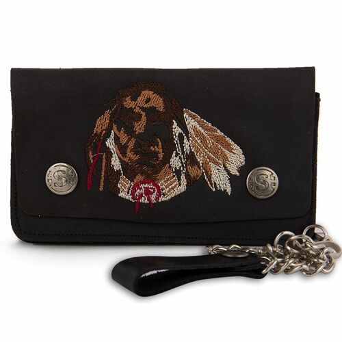 Sendra Geldb�rse Cherokee Schwarz