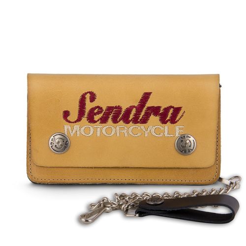 Sendra Leder Geldb�rse Motorcycle Beige