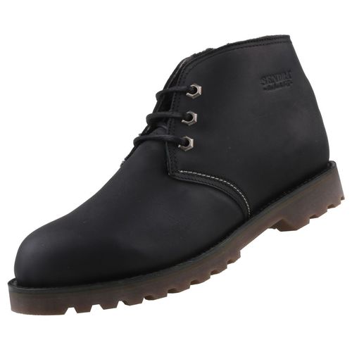 Sendra Herren Stiefel gefttert 15993 Schwarz