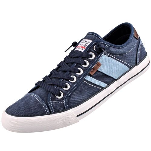 Dockers by Gerli  Herren Canvas Sneaker Blau
