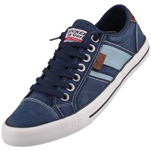 Dockers by Gerli  Herren Canvas Sneaker Blau