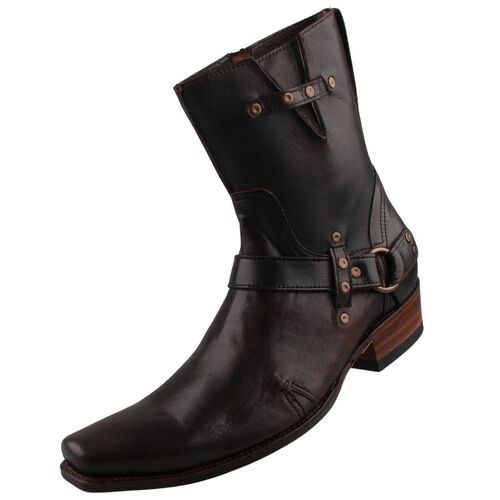 Sendra Herren Western-Stiefel Braun
