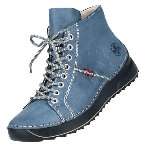 Rieker Damen Stiefelette Blau