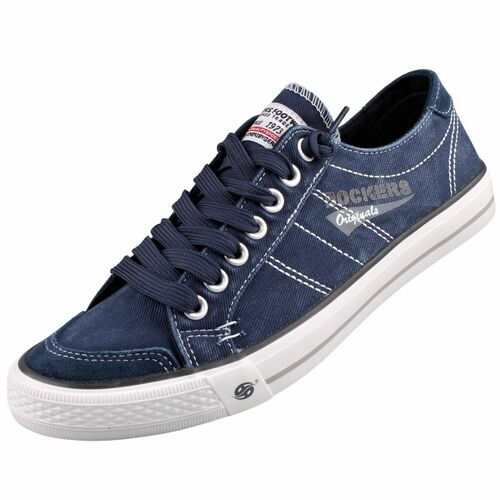 Dockers by Gerli  Herren Canvas Sneaker Blau