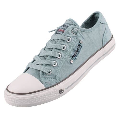 Dockers by Gerli Damen Canvas Sneaker Blau