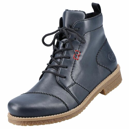 Rieker Damen Stiefelette Blau