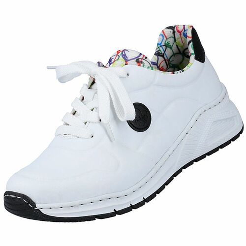 Rieker Damen Sneaker Wei� - Extraweit