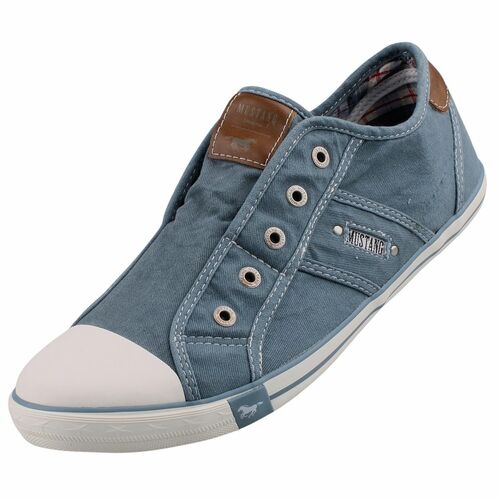 Mustang Damen Canvas Sneaker Blau