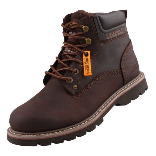 Dockers by Gerli Herren Stiefel gef�ttert Dunkelbraun