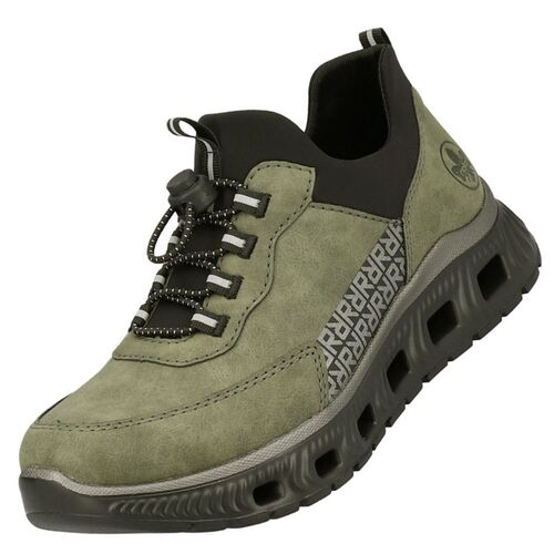 Rieker Damen Slipper Gr�n