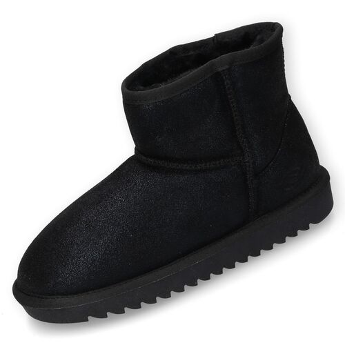 Dockers by Gerli Damen Stiefelette gef�ttert Schwarz/Metallic