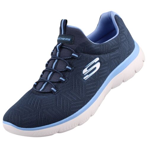 Skechers Summits Artistry Chic Damen Sneaker Blau