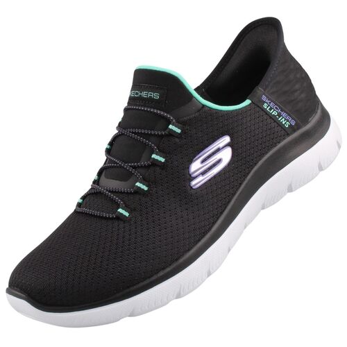 Skechers Slip-ins(TM) Summits Diamond Dream Damen Sneaker Schwarz