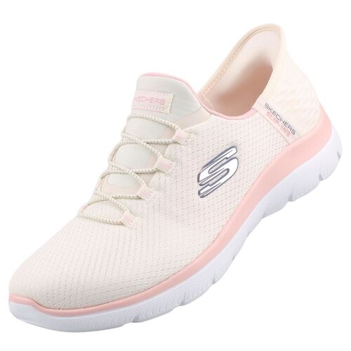 Skechers Slip-ins(TM) Summits Diamond Dream Damen Sneaker Beige/Rosa