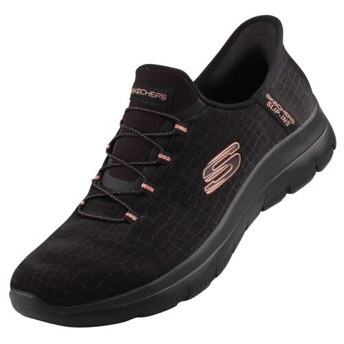 Skechers Slip-ins(TM) Summits Classy Night Damen Sneaker Schwarz