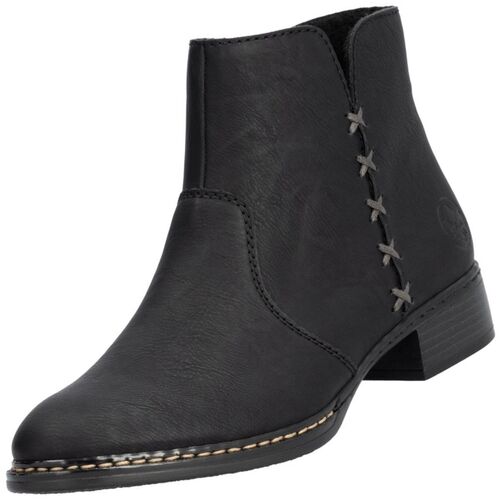 Rieker Damen Stiefelette Schwarz