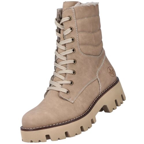 Rieker Damen Stiefel gef�ttert Beige