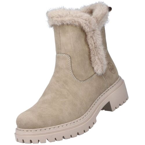 Rieker Damen Stiefelette gef�ttert Beige