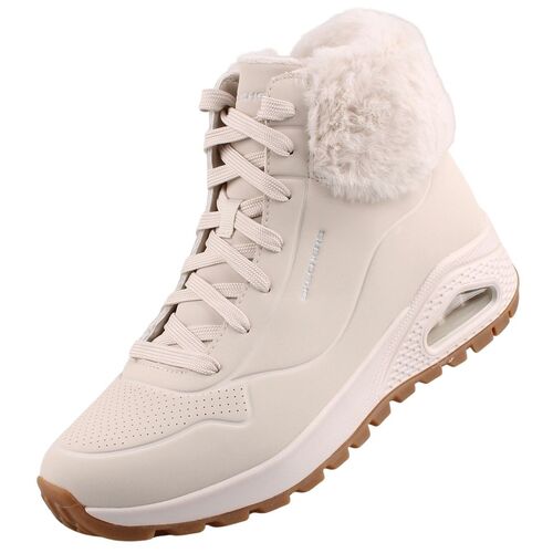 Skechers Uno Rugged - Fall Air Damen Stiefelette Offwhite