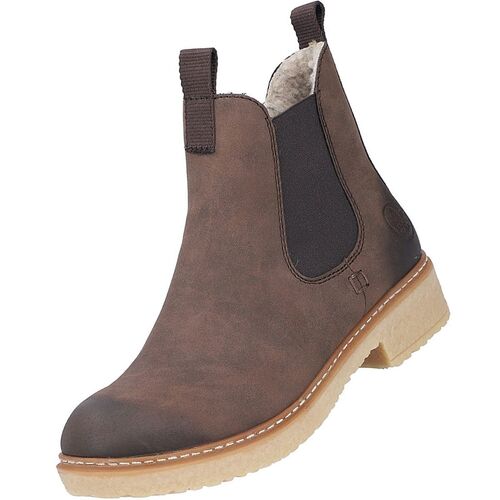 Rieker Damen Chelsea Boots gef�ttert Braun