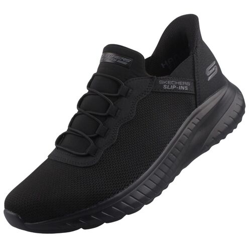 Skechers Slip-ins Bobs Squad Chaos Daily Hype Herren Sneaker Schwarz