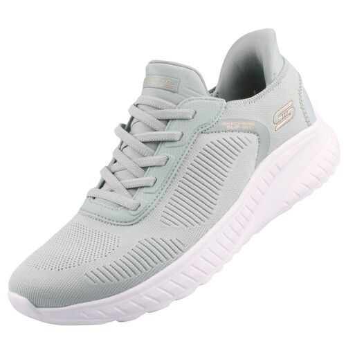 Skechers Slip-Ins Bobs Squad Chaos Current Muse Damen Sneaker Mintgr�n