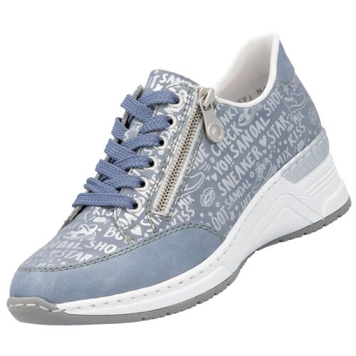 Rieker Damen Sneaker Blau
